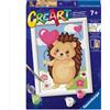 Ravensburger Creart Riccio Amorevole Set per Dipingere Bambini 7+