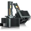 STELLAR LED LIGHTS Lampada Stellar - Tecnologia rivoluzionaria, bianco diamante 6500K, +200% di luminosità, sostituzione del bruciatore allo xeno con garanzia di 2 anni, D3S, 1 coppia