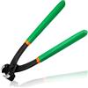 LEONTOOL Pinze per morsetti per orecchie da 20 cm con ganasce a crimpare anteriori e laterali Pinze per ganasce laterali ad azione singola pinza crimpatrice per fissare tubi flessibili