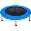 HyperMotion Trampolino Elastico per Bambini 3-6 Anni - Struttura Sicura con 6 Gambe, Manico Ergonomico e Carico 50 kg - Per Fitness e Divertimento in Casa e Giardino - Blue