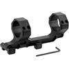 FOCUHUNTER Anelli di montaggio per telescopio monoculare da 34 mm/1,34 '' Telescopio ad alto profilo da 4,1 cm Adattatore per montaggio ad anello in alluminio anodizzato nero offset doppio anello
