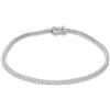 ALFIERI & ST. JOHN Bracciale tennis Alfieri & St.John in oro bianco 18 kt e diamanti ct. 0,25. Lunghezza 19 cm.