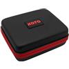KOTO darts KOTO - Custodia per Freccette Eva Large Rossa, Schiuma Eva, Compatibile con Freccette Steel e Soft Tip