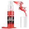 Holamdo Glitter Commestibile Spray Rosso, con Polvere Scintillante, 20g Coloranti Alimentari - Decorazioni Torte, Cocktail, Bevande, Caramelle, Glassa, Macarons, Dolci per Glitter Alimentare Comestibile