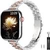 TiMOVO Cinturino Compatibile con Apple Watch Series 11 42mm, J Oro Rosa