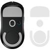kwmobile Set Piedini di Ricambio per Mouse Compatibile con Logitech G PRO X Superlight 2 / Superlight 2 SE Mouse - Gommini bianco - per Maggiore Controllo e Scorrevolezza