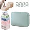 GLSAYZU Borsa portaoggetti ultra salvaspazio a compressione automatica, resistente, per riporre oggetti, salvaspazio, per trapunte, vestiti, coperte (colore verde, XL (54 x 42 x 60 cm)