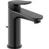 Duravit Wave Mitigeur monocommandé pour lavabo, saillie 122 mm, avec garniture découlement, WA1020001046, WA1020001046, Colorazione: nero opaco
