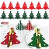 YITONGFU Portaposate in Feltro di Natale, 16 Pezzi Porta Posate da Tavola per Natale,Portaposate Albero di NataleAddobbi X La Tavola,porta Posate Natalizio