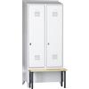 Wolf Armadietto Berlin 2 con panca Wolf