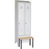 Wolf Armadietto Berlin 2 con panca Wolf