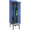 Wolf Armadietto sporco/pulito Berlin 2 con panca Wolf