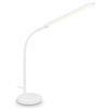 BRILONER - Lampada da tavolo LED con touch, dimmerabile, orientabile, bianco caldo, lampada da comodino, lampada da scrivania, lampade da comodino, lampada scrivania, 13x72,5 cm, bianco