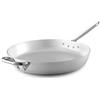 Baldassare Agnelli Pentole Agnelli ALMA11150 Padella Dritta Per Friggere Spessore 3 Millimetri Con Manico Tubolare Inox, Diametro 50 cm