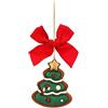 THUN - Addobbo natalizio albero di Natale in ceramica, grande -Thunland - 6,5x2x7,7 cm