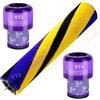 OMYOPY Rullo spazzola per aspirapolvere Dyson V15 Detect Slim Absolute Total Clean Extra Rotolo di ricambio per aspirapolvere Dyson V15 Detect Slim Absolute Total Clean Extra Roll Ricambi Bocchetta per