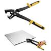 MINZHI Pinza punzonatrice professionale, Pinza Crimpatrice con Impugnatura, Crimpatrice per lamiere, Pinza Punzonatrice Fissa, adatto per montanti in cartongesso, dimensioni di punzonatura 8 * 4mm