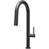 Elleci MOKKAIGM Miscelatore Kai Monocomando Cucina con canna alta girevole e doccetta estraibile doppio getto finitura Gun Metal