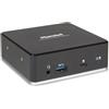 Hamlet HUB 3 in 1 Docking Station Black HDKC PD8000