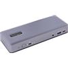 Startech.Com HUB 7 in 1 Docking Station USB C Grigio DK31C3MNCRUE