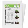 GARDENIX® 16 m² Invernale in Tessuto Non Tessuto, Telo antigelo per Piante, in Tessuto Non Tessuto di Alta qualità, Peso 50 g/m², Stabilizzazione UV (3,2m x 5m)