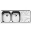 Smeg - Lavello Lineare Sp116d 2 Vasche-inox