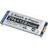 Waveshare 2.9 Inch E-Paper Display Panel Module Kit 296x128 Resolution E-Ink Electronic Screen for for Raspberry Pi/Jetson Nano/Arduino/STM32 Support Partial Refresh SPI Interface