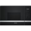SIEMENS Microonde ad Incasso, Serie iQ500, h 38 cm, Capacità 20 Lt, Vetro Nero - BF525LMS0
