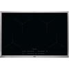 AEG Piano Cottura a Induzione, 80 cm, 4 Zone Cottura, Vetroceramica Nero (Bordo Inox) - IKB84433XB
