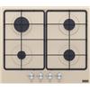 FRANKE Piano Cottura a Gas, Serie Smart 600 FHSM 604 4G OA E, 60 cm, 4 Fuochi, Avena - 106.0554.388