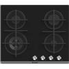 CANDY Piano Cottura a Gas, Linea ESSENZA, 60 cm, 4 Fuochi, Vetro Nero - CVG6BF4WEB - FUORI PRODUZIONE