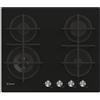 CANDY Piano Cottura a Gas, Linea MODERNA, 60 cm, 4 Fuochi, Vetro Nero - CDK6GF4WEKB - FUORI PRODUZIONE
