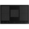 FRANKE, Piano cottura con 5 zone cottura, Serie Mythos K-link, a induzione, 770x510cm, vetro nero - FMY 805 I F KL BK