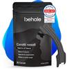 Behale - 30 pezzi cerotti nasali per non russare - testati dermatologicamente - cerotti nasali respira bene - anti russamento uomo e donna - cerotti nasali sport (Nero)