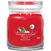 YANKEE CANDLE Signature Jar Candles Christmas Eve 368g - Candela Profumata