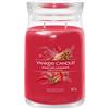 YANKEE CANDLE Signature Jar Candles Sparkling Cinnamon 567g - Candela Profumata