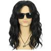 VGbeaty Parrucca bionda lunga e riccia, unisex,