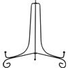 OUKENS Cavalletto in Ferro, Supporto Per Piatti Molto Grandi, Supporto Per Quadri, Supporto Per Piatti, Espositore Classico, Cornice Per Foto, Cornice Per Libri, Stabile Per Esposizione(10Inch)
