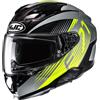 HJC Casco F71 CATOS Nero Giallo HJC