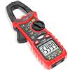 KAIWEETS Pinza amperometrica AC/DC 0-600A, KAIWEETS Pinza multimetro professionale T-RMS 6000 conteggi, misure corrente tensione AC/DC Temperatura Capacità Resistenza Diodi Continuità Duty Cycle