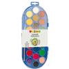 PRIMO Pastiglie Acquerelli - ø 30mm - colori assortiti - Primo - astuccio da 22 pastiglie (unità vendita 1 pz.)