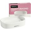 PERFETTO Portasapone Pronto Bagno - 12,5 x 8 x 2,5 cm - PPL - bianco - Perfetto (unità vendita 1 pz.)
