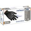 Reflexx Guanti in nitrile N85B - ultra resistenti - tg XL - nero - Reflexx - conf. 50 pezzi (unità vendita 1 pz.)