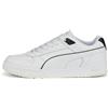PUMA Rbd Game Low, Scarpe da Ginnastica Unisex - Adulto, Puma White Puma Black Puma Team Gold, 40.5 EU