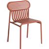 Petite Friture - Sedia impilabile Week-end - Marrone - Alluminio - Designer Studio BrichetZiegler