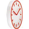 Magis - Orologio murale Horloges - Arancione - ABS - Designer Naoto Fukasawa