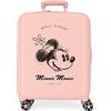 Disney Valigia cabina Disney Minnie You are Magic Nude 40x55x20 cm ABS rigido Chiusura TSA integrata 38.4L 2.82 kg Bagaglio a mano 4 doppie ruote