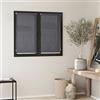 MADECOSTORE - Tenda avvolgibile Easy Must, in tessuto a rete, tinta unita, 45 x 170 cm, senza foratura, colore: Grigio
