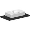 SCARABEO CERAMICHE SCARABEO - FUJI lavabo in ceramica da appoggio/sospeso 70x43 cm [bianco lucido] - 6004