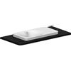 SCARABEO CERAMICHE SCARABEO - FUJI lavabo in ceramica da incasso dx 80x44 cm [bianco lucido] - 6014